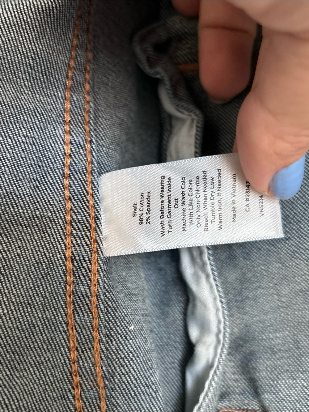 Talbots Jean Jacket - Picture 3 of 4